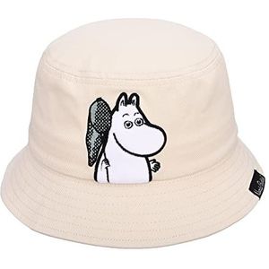 Nordicbuddies Moomintroll Fishing Kids Moomin Bucket Hat, A Enfants Unisexes, Beige, Beige