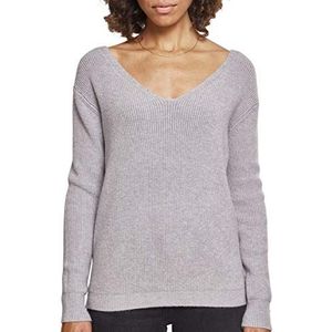 Urban Classics Sweater/Tri-S- Back Lace Up Grijs