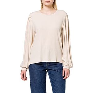 OBJECT OBJJAMIE BALLON SLEEVE Top NOOS Damesblouse, Zandschelp.