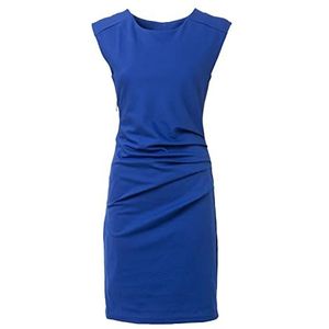 KAFFE India Round-Neck Dress Cocktail Femme, Mazarine Blue, XS