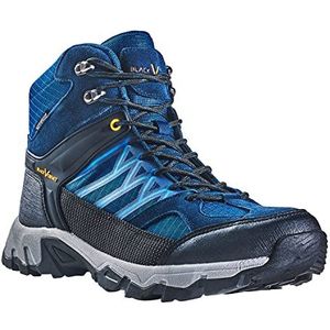 Black Crevice Trekkingschoenen voor heren, waterdicht, blauw/oranje, maat 44