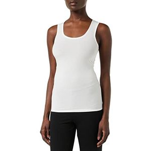 Schiesser Personal Fit Tank Top Onderhemd Dames Gebreid, beige (naturel wit 412)