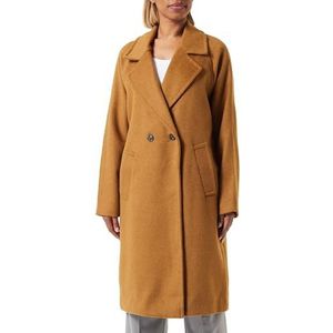 VERO MODA Vmhazel Lange Wool Coat Boos Damesjas, rubber. Details: stabiel