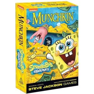 MUNCHKIN SpongeBob SquarePants Card Game | Join SpongeBob; Patrick and More from Nickelodeon Cartoon | Officieel gelicentieerde SpongeBob SquarePants Merchandise | Munchkin Game from Steve Jackson