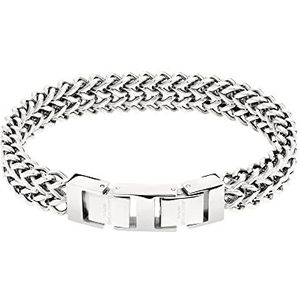 Liebeskind Armband zilver, 21 cm, roestvrij staal, geen., Roestvrij staal, geen