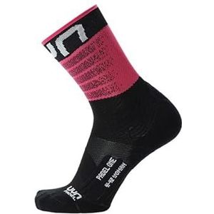 UYN Padel One Chaussettes Femme, noir/rose, 36 EU