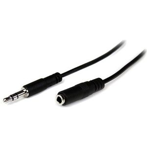 StarTech.com jack kabel 3,5 mm mannelijk / vrouwelijk - verlengkabel voor hoofdtelefoon Audio Stereo Mini Jack - verlengkabel 3,5 mm jack stekker - 2 m (MU2MMFS)