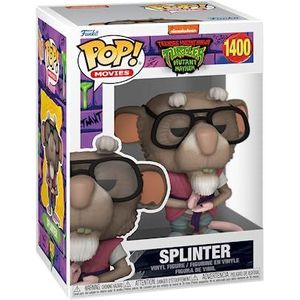 Funko Pop! Movies: Teenage Mutant Ninja Turtles (TMNT) – Splinter – Ninja Turtles – Vinyl figuur om te verzamelen – cadeau-idee – officiële producten – speelgoed voor kinderen en volwassenen