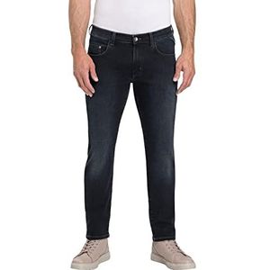 Pioneer eric heren jeans, blauw/zwart