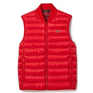 Lacoste Parkas & heren jas, rood, XS, Rood