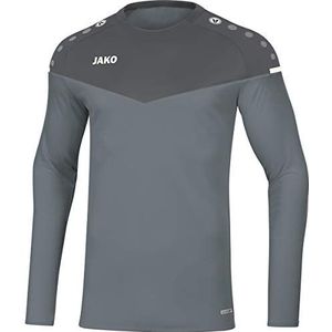 JAKO Champ 2.0 Sweatshirt voor heren, Steengrijs / licht antraciet