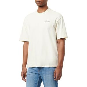 MUSTANG T-shirt Aidan C pour homme, White Asparagus 3000, 3XL