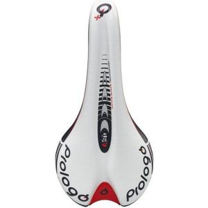 Prologo Dimension Tri-CPC-Tirox Fietszadel voor volwassenen, uniseks, wit, zwart, 280 x 134 mm