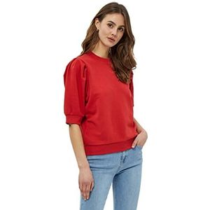 Minus Mika Sweatshirt voor dames, 6030 Lava Red