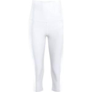 WINSHAPE Hwl212c Comfort ¾ functionele legging voor dames, hoge taille, ultrazachte stijl, Wit