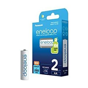 Panasonic eneloop oplaadbare AA batterij - 2000 mAh - NiMH - 2 stuks