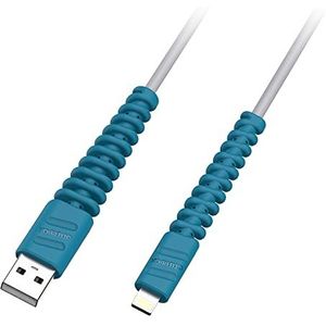 Otterbox Versterkte USB-A/Lightning & Audio, Trusty-serie, zilverkleurig