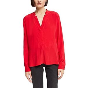 ESPRIT Collection Blouse dames, 610/donkerrood, XS, 610/donkerrood