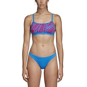 adidas Pro Graphic bikinitop voor dames, True Blue