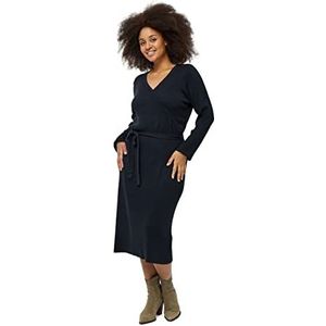 Peppercorn Robe portefeuille pour femme Curve, Noir, 44 grande taille