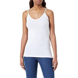 Vila Vidaisy Singlet-Noos Top pour femme, Snow optique., XL