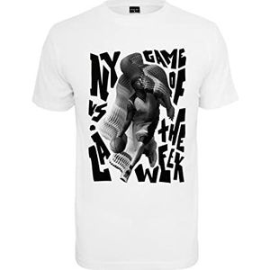 Mister Tee Game of The Week Thé T-shirt voor heren, Wit