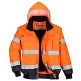3-in-1 3:2 bomberjack, kleur: Orna, maat: 4XL