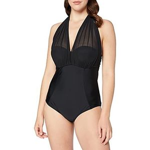 Curvy Kate Wrapsody damesbadpak zwart (black), 90G, Zwart