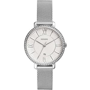 Fossil Jacqueline ES4627 Dameshorloge 36 mm - Zilverkleurig