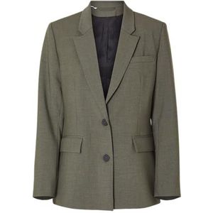 SELECTED FEMME Slfrita Ls Classic Blazer Mel Noos Slfrita Ls Classic Blazer Mel Noos Dames (1 stuk), Kalamata - Details: gemêleerd