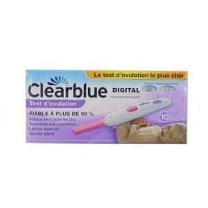 Clearblue digitale eisprongtest helpt je bij het zwanger worden, 1 digitaal apparaat en 10 tests