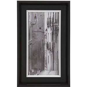 Maturi Rechthoekige fotolijst, 51 x 31 cm, wandbevestiging, zwart