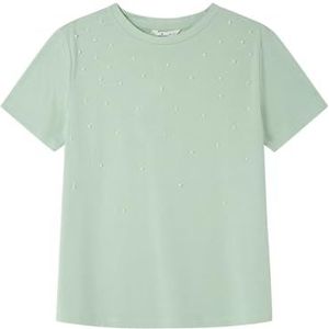 SPRINGFIELD T-shirt pour femme, Vert (Verde lago), L
