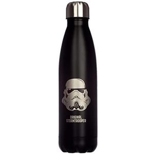 Stormtrooper Herbruikbare thermosfles, roestvrij staal, 500 ml, zwart