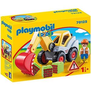 Playmobil 1.2.3 70125 Graafmachine, 1.2.3, voor 18- 36 maanden