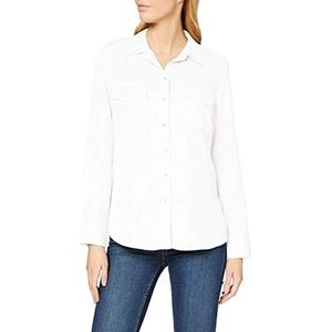 Marc O'Polo Dames M03152542567 blouse, ivoor (Oyster White 121), 44, ivoor (Oyster White 121)