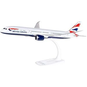 herpa Other License 611572 British Airways Boeing 787-9 Dreamliner miniatuurvliegtuig om te knutselen, collectie en cadeau, meerkleurig