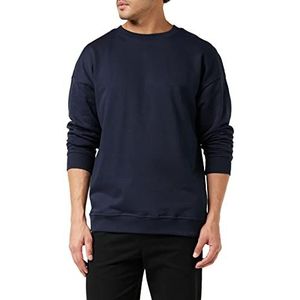 Urban Classics Crewneck Sweatshirt voor heren, blauw (midnight 01641)