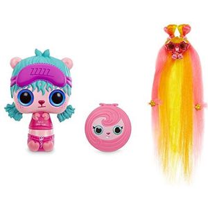 Giochi Preziosi Pop Hair Surprise, Dollspales met lange strengen van veelkleurige stof