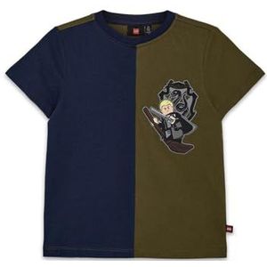 LEGO Lwtano 707 - Gebreid T-shirt voor jongens, Navy Blauw, 152