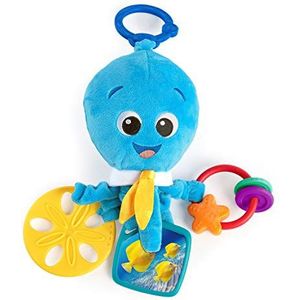 Baby Einstein, Octopus Neptune, pluche dier voor ontspanning, interactief en multisensorisch speelgoed