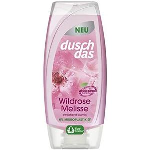 Duschdas Sauvage Rose Melissa douchegel met geurformule voor een verfrissende start van de dag, 225 ml, 6 stuks