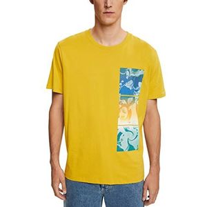 Esprit T-shirt voor heren, 765/Dusty Yellow, XXL, 765/Dusty Yellow