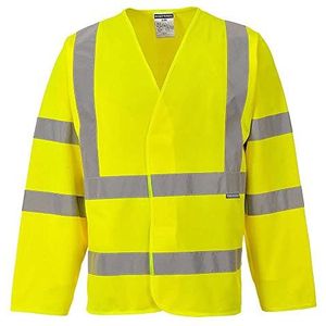 Portwest C473 Gile At High Visibility jas met twee banden en bandjes, geel, S/M