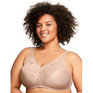 Full Figure Plus Size MagicLift Minimizer BH Draadloos #1003, Vlees