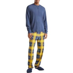 United Colors of Benetton Partie supérieure du pyjama homme, bleu, S