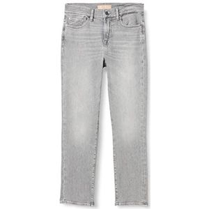 7 For All Mankind JSVYC660 Grey Regular damesjeans, grijs, één maat, grijs.