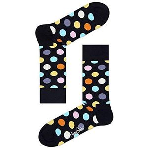 Happy Socks Big Dot Sock Uniseks sokken voor volwassenen (6 stuks), Veelkleurig (099)