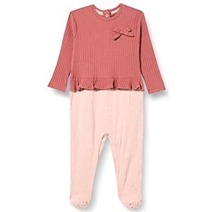 Chicco Romper met opening van Entrogamba, pyjama, voor kinderen en pasgeborenen, roze, normale meisjes, roze, Roze