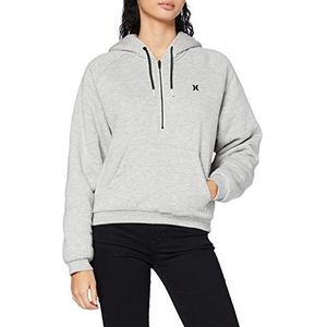 Hurley Sudadera Sweater, Lt Grey HTR, XS Womens, Lt Grey Htr, XS, Lt Grey Htr